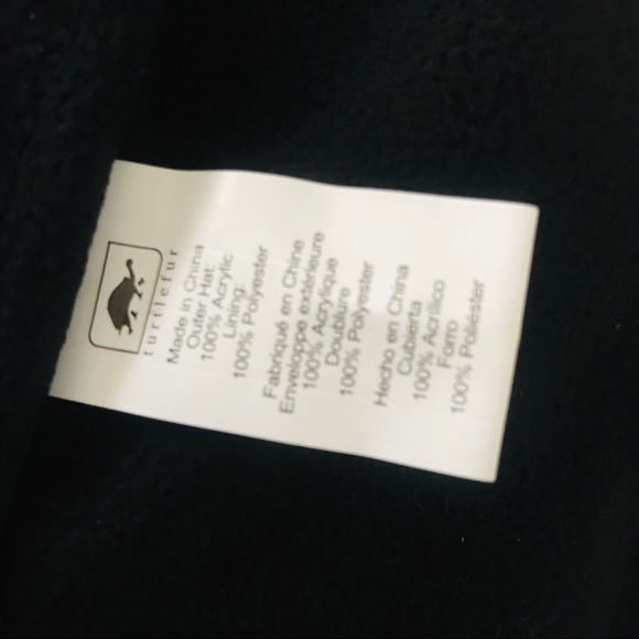 Turtle Fur Hand Knit Beanie Fleece Lined - Picture 8 of 10